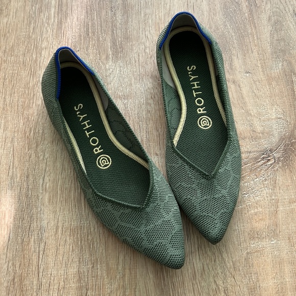 Rothy's The Point Flats Size 7 - Picture 1 of 5